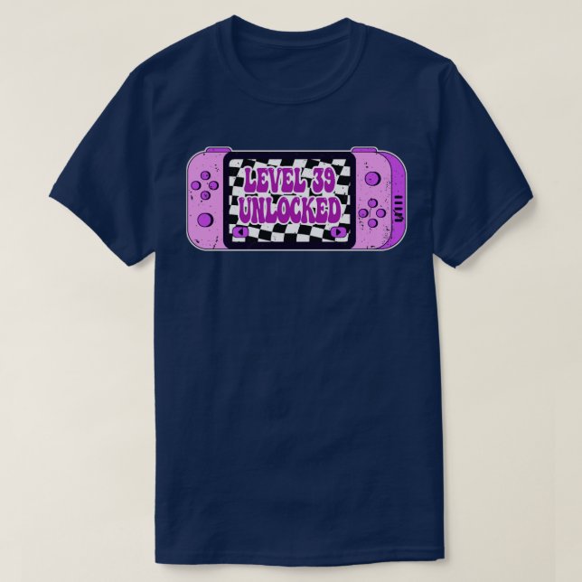 Nivå 39 olåst t shirt (Design framsida)