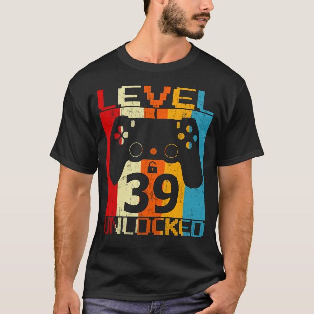 Nivå 39 olåst t shirt (Framsida)