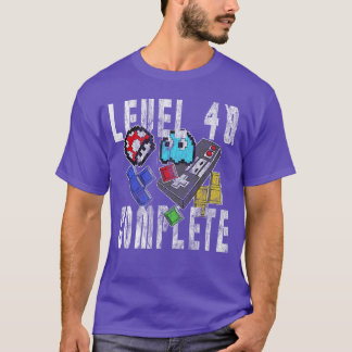 Nivå 40 Komplett Retro Gaming för Arkad och Klass T Shirt