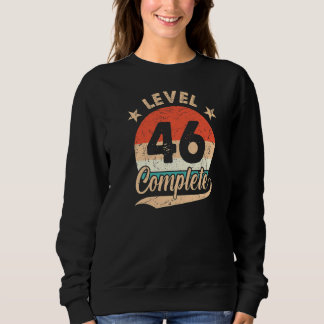 Nivå 46 Fullständig retro 46 Bröllop-årsdag för T Shirt
