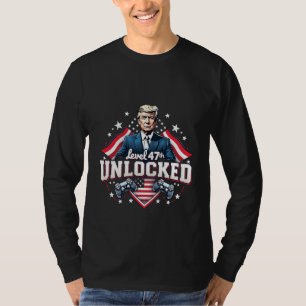 Nivå 47:e upplåst Trump Vann Inledningsdag  T Shirt