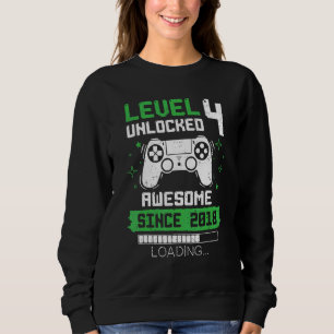 Nivå 4 olåst Fantastisk sedan 2018 Gammal 4:e föde T Shirt