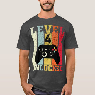 Nivå 4 Olåst funktionsligt videoklipp med 4e födel T Shirt