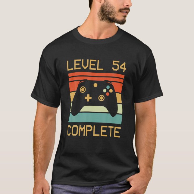 Nivå 54 Fullständig videospelare - 54:e Bröllop öv T Shirt (Framsida)