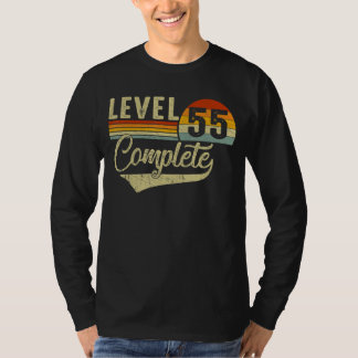 Nivå 55 Fullständiga Retro-videospelare Ett par 55 T Shirt