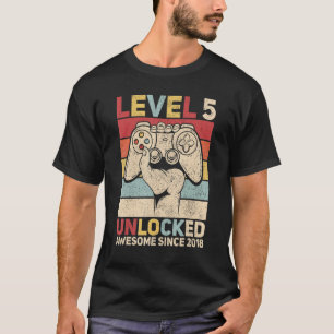 Nivå 5 olåst Fantastisk sedan 2018 5 år gammal 5 t Shirt