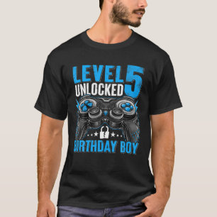 Nivå 5 Olåst födelsedagstjocklek 5 år Gami T Shirt