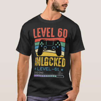 Nivå 60 Ta upp nästa nivå - 61 lång födelsedag T Shirt
