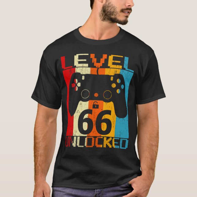 Nivå 66 olåst t shirt (Framsida)