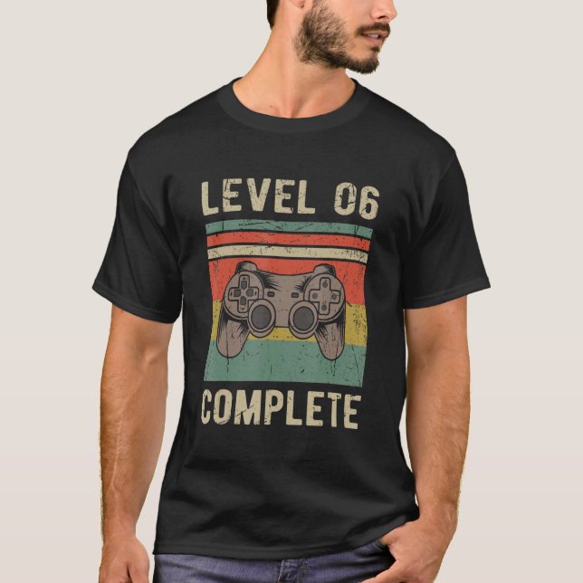 Nivå 6 - färdigt - fjolårsfirandet av 6e Bröllop T Shirt (Framsida)