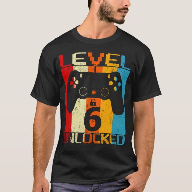 Nivå 6 olåst t shirt (Framsida)