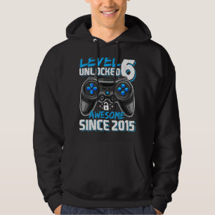 Nivå 6 Upplåst Fantastisk 2015 Video Game 6e Birth Hoodie