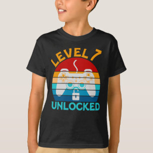Nivå 7 Olåst födelsedag T Shirt
