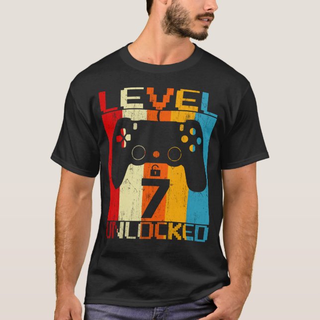 Nivå 7 olåst t shirt (Framsida)