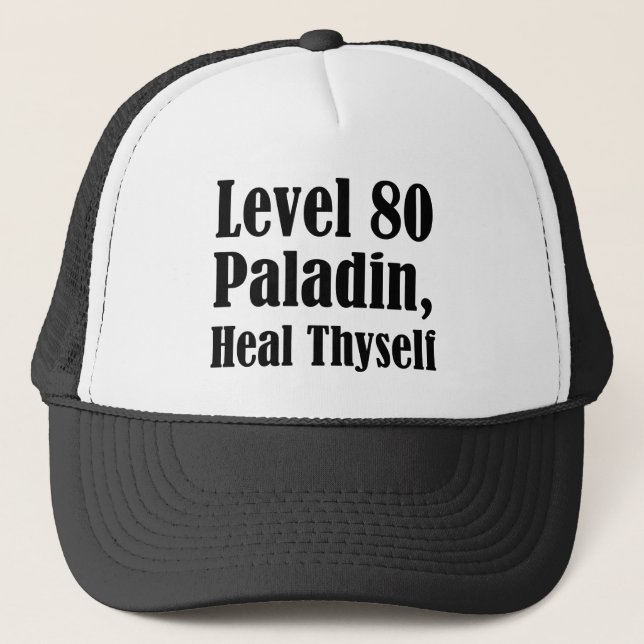 Nivå 80 Paladin, Sjukvård Själv Truckerkeps (Framsida)