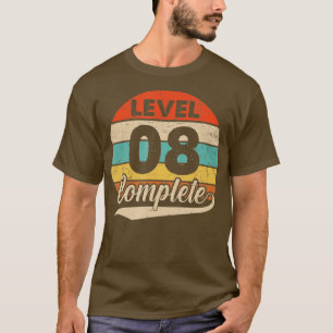 Nivå 8 Fullständig 8:e Bröllop-årsdagen för honom T Shirt