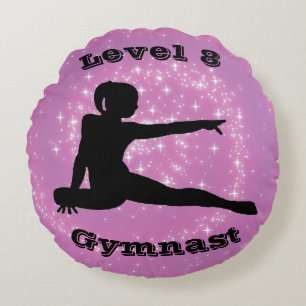 Nivå 8 Gymnast Rund Kudde