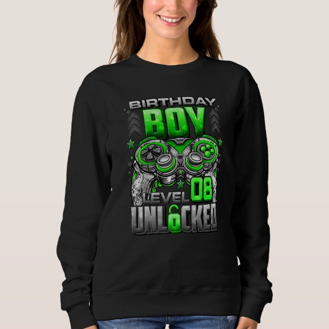 Nivå 8 olåst Fantastisk sedan 2014 åttonde födelse T Shirt (Framsida)