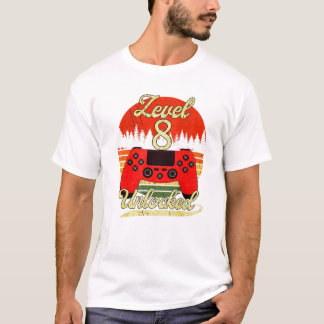 Nivå 8 pojkar flickor under dager Video T Shirt