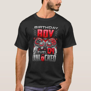 Nivå 9 olåst Fantastisk sedan 2013 9:e födelsedage T Shirt