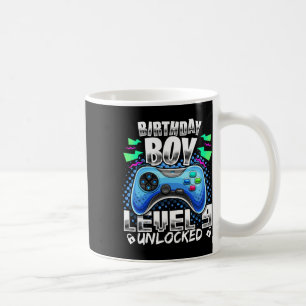 Nivå 9 Upplåst Video Game 9-årsdag Gamer Gif Kaffemugg