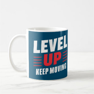 Nivå upp Behållans Flytta Kaffemugg