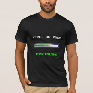 Nivå upp din disciplin - 8-bitars förlopp i Pub T Shirt