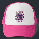 "Nivå upp ditt liv" - Pixel Art Motivational Desi Keps<br><div class="desc">Tryck på nästa äventyr med den här återspelande designen! "Nivå upp ditt liv" blandar ihop pixelgrafik med motivationsfull luft</div>