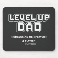 Nivå upp Gamer Pappa pappa Funny Fars dag
