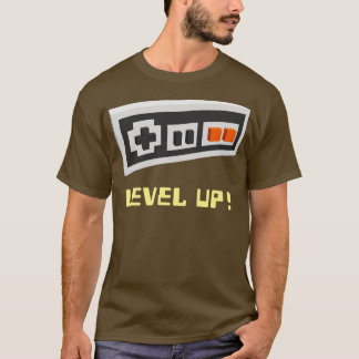 Nivå upp Gamer-tshirt T Shirt