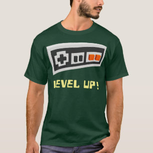 Nivå upp Gamer-tshirt T Shirt