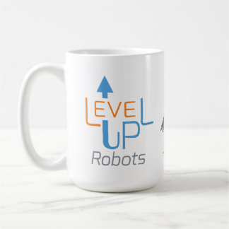 Nivå upp Robots Bob & Wak Mugg