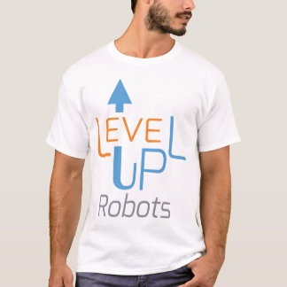 Nivå upp Robots t-shirt