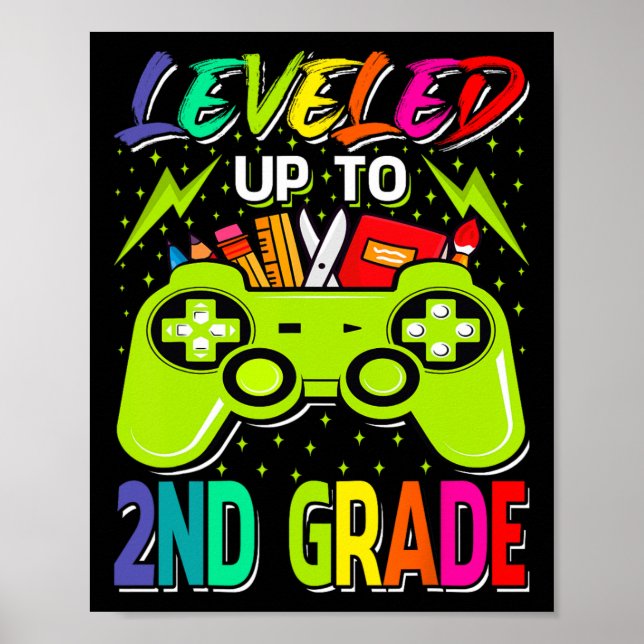 Nivå upp till 2:a byte från Klass till skolan förs Poster (Framsidan)