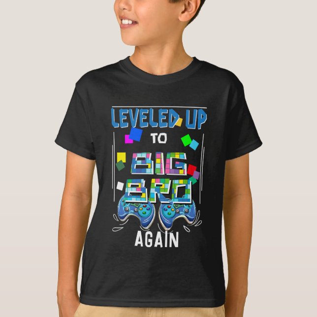 Nivå upp till Big Bro T Shirt (Framsida)