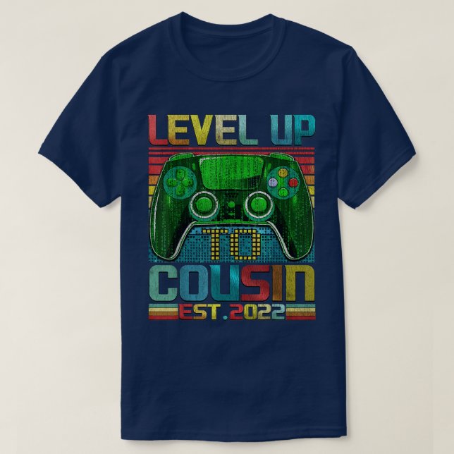 Nivå upp till kuppbesättning 2022 Gravid Baby Anno T Shirt (Design framsida)