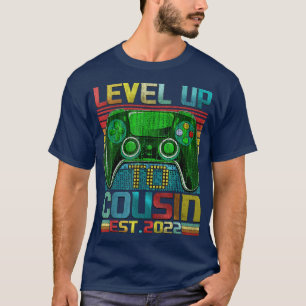 Nivå upp till kuppbesättning 2022 Gravid Baby Anno T Shirt