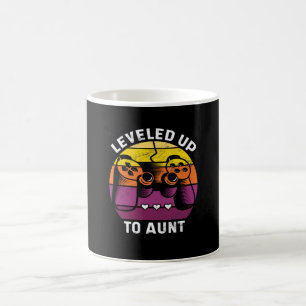Nivå upp till Moster Gamer Auntie Kaffemugg
