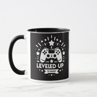 Nivå upp till pappa Mugg | First Fars dag Gift