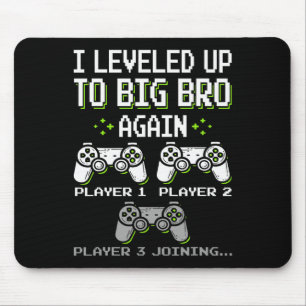 Nivå upp till stor bro igen Brother Gamer Funny VI Musmatta