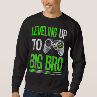 Nivå upp till Stora Bro Gamer Baby-annonseringssid Lång Ärmad Tröja