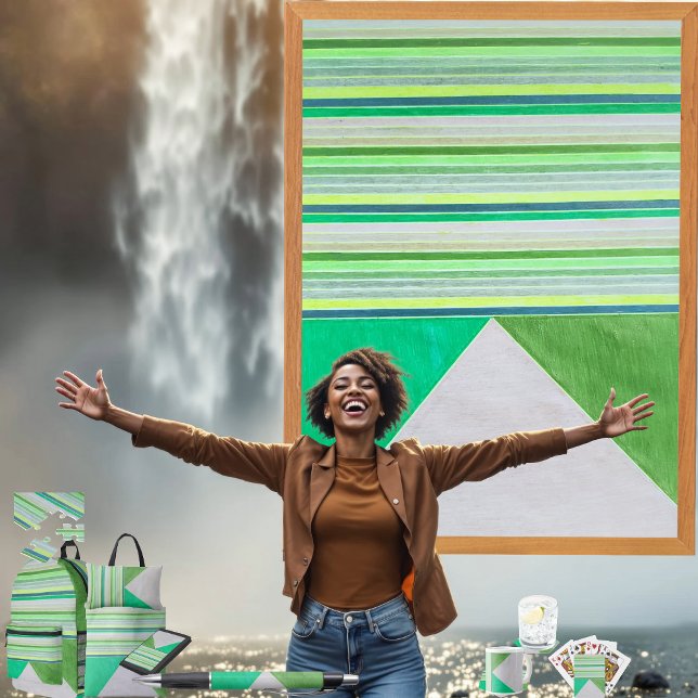 "Nivåer" Tygkasse (Get the full “Levels” collection at: https://bit.ly/SmartArtIIZazzle. )