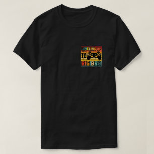 Nivåer upp till storebror t shirt