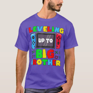 Nivåhöjning Storebror Roliga Gamer Pojkar Män retr T Shirt