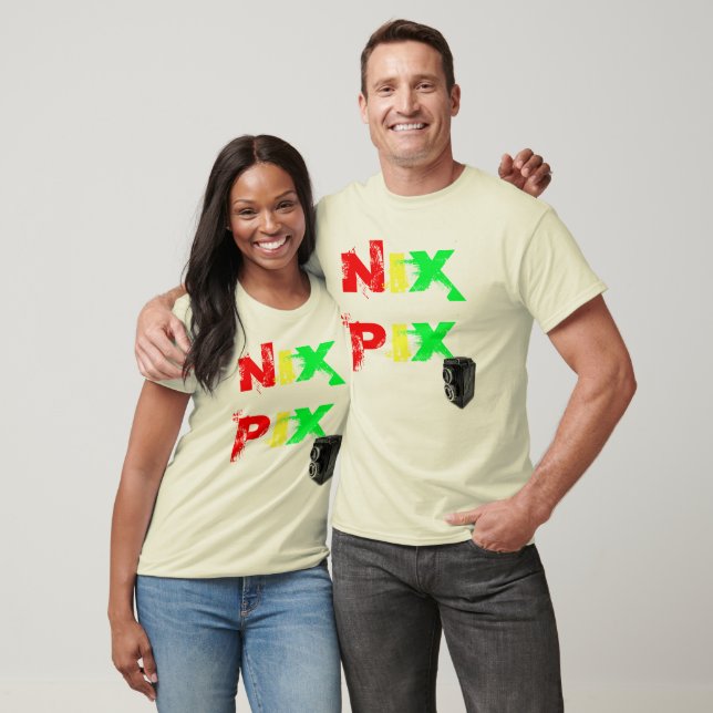Nix Pix vintage-kamera Tee (Unisex)