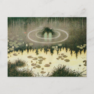 Nixie Vatten Spirit-vykort Vykort