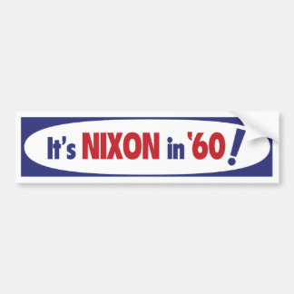Nixon 1960 Klistermärke