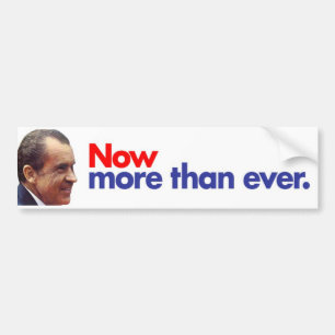 Nixon 1972 nu mer än någonsin bildekal