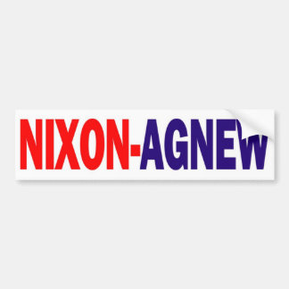 Nixon Agnew bildekal 1968