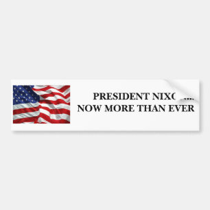 Nixon för president bildekal